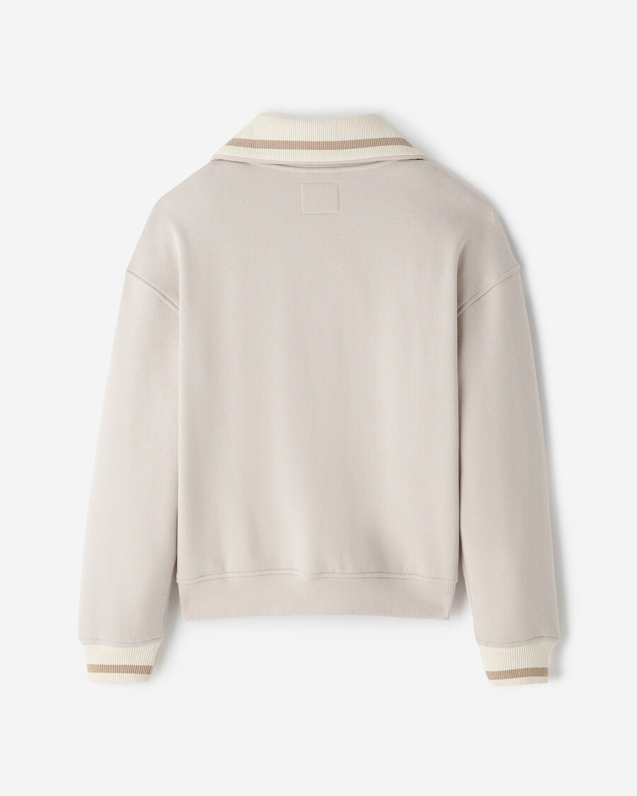 polaire cabin demi-zip