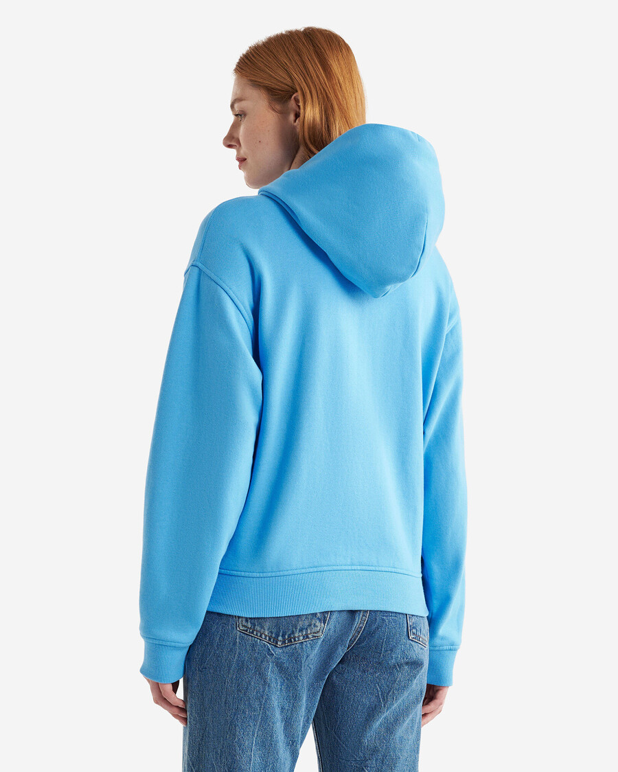 sweat à capuche zippé intégral organic original relaxed
