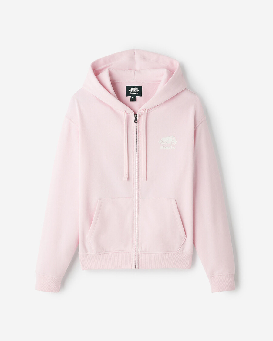 sweat à capuche zippé intégral organic original relaxed