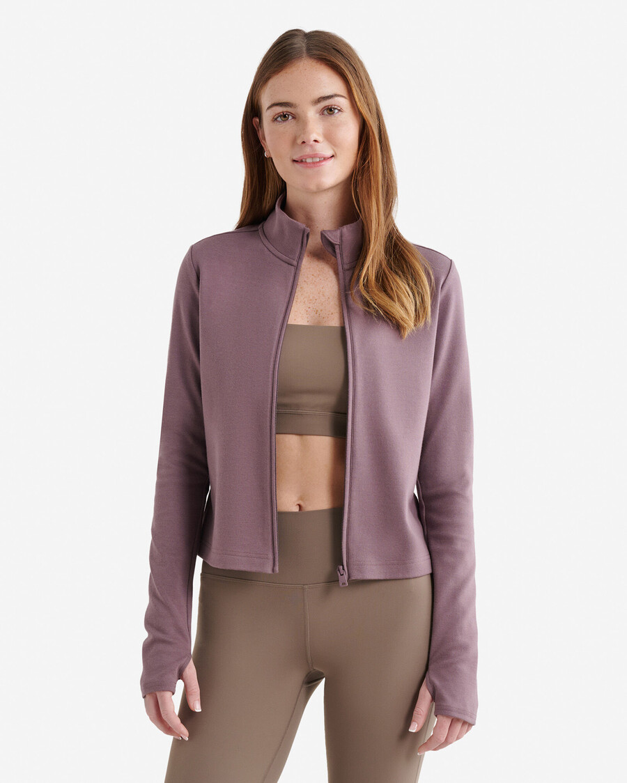 veste roots essential fitted à fermeture éclair intégrale