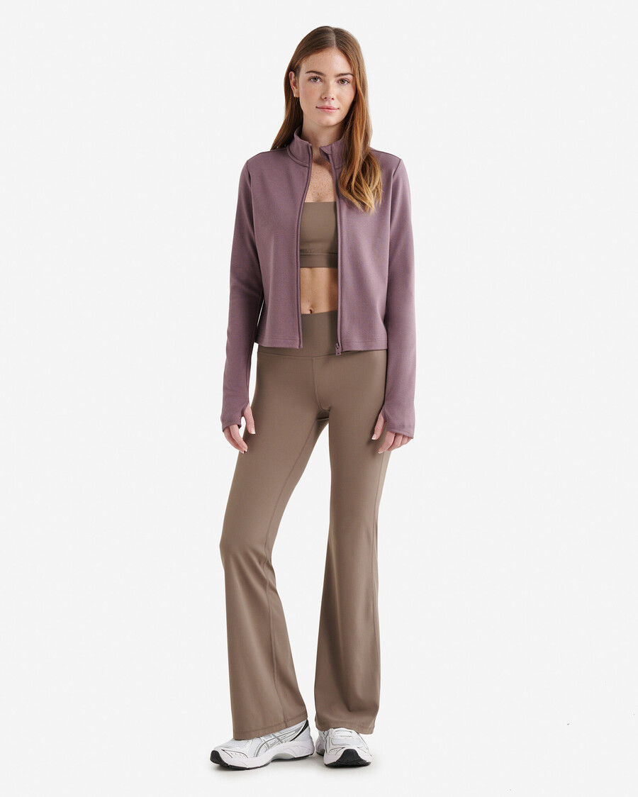 veste roots essential fitted à fermeture éclair intégrale
