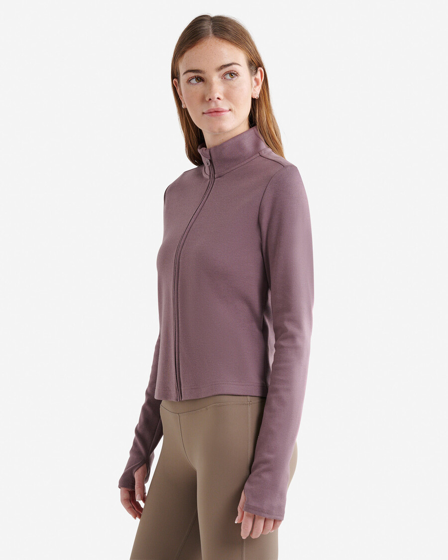 veste roots essential fitted à fermeture éclair intégrale