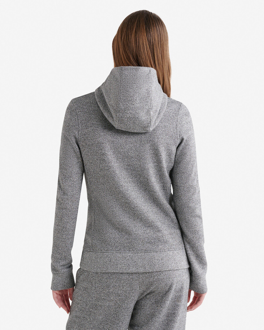 sweat à capuche zippé organic cooper slim