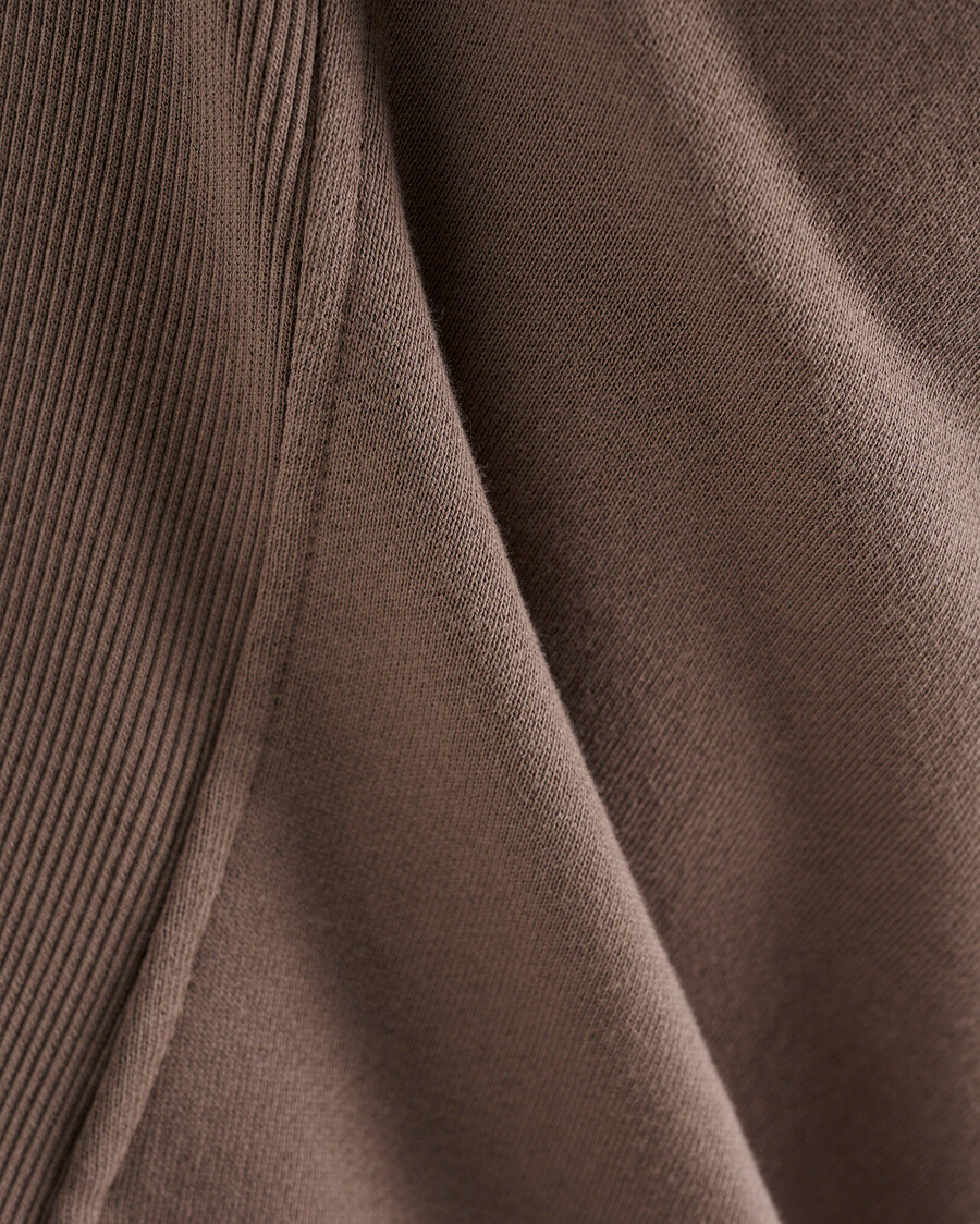 sweat à capuche zippé organic cooper slim