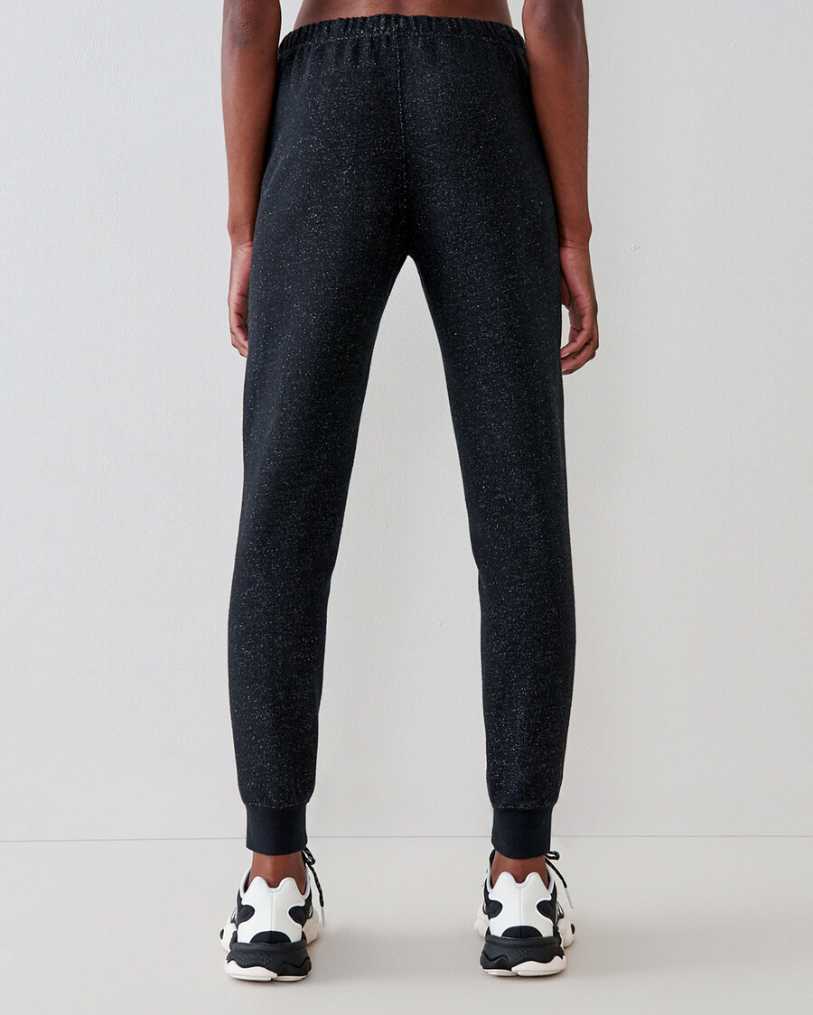 pantalon de survêtement à revers ajusté grande taille entrejambe de 79 cm