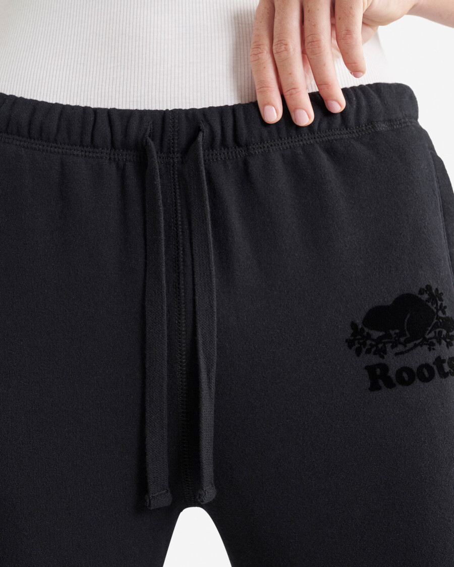 pantalon de survêtement bio original à revers slim grande taille entrejambe de 825 cm