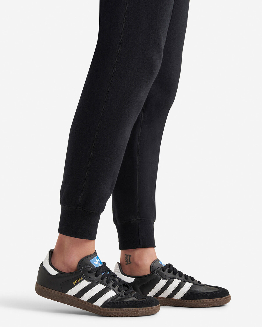 pantalon de survêtement bio original à revers slim grande taille entrejambe de 825 cm