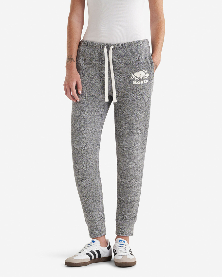 pantalon de survêtement bio original à revers slim grande taille entrejambe de 825 cm