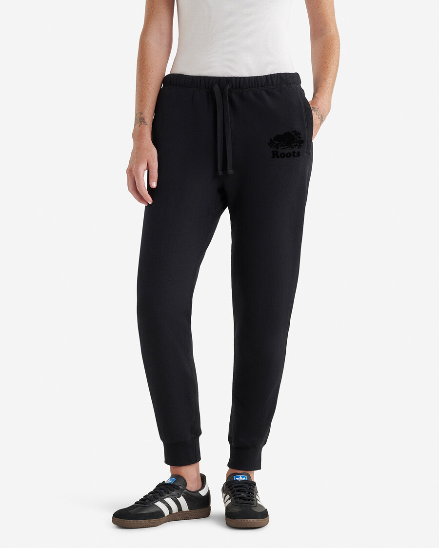 short de survêtement bio original à revers slim entrejambe de 66 cm