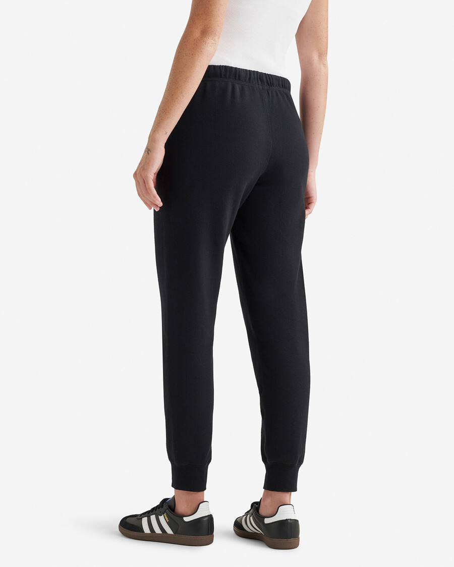 short de survêtement bio original à revers slim entrejambe de 66 cm