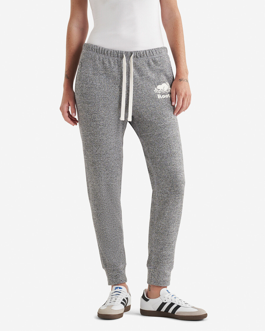 short de survêtement bio original à revers slim entrejambe de 66 cm