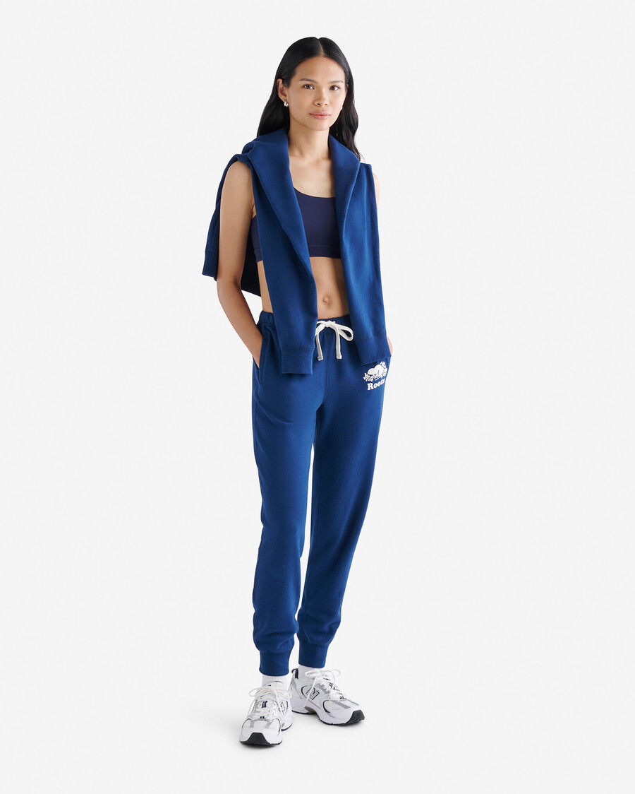 pantalon de survêtement original bio à poignets ajustés