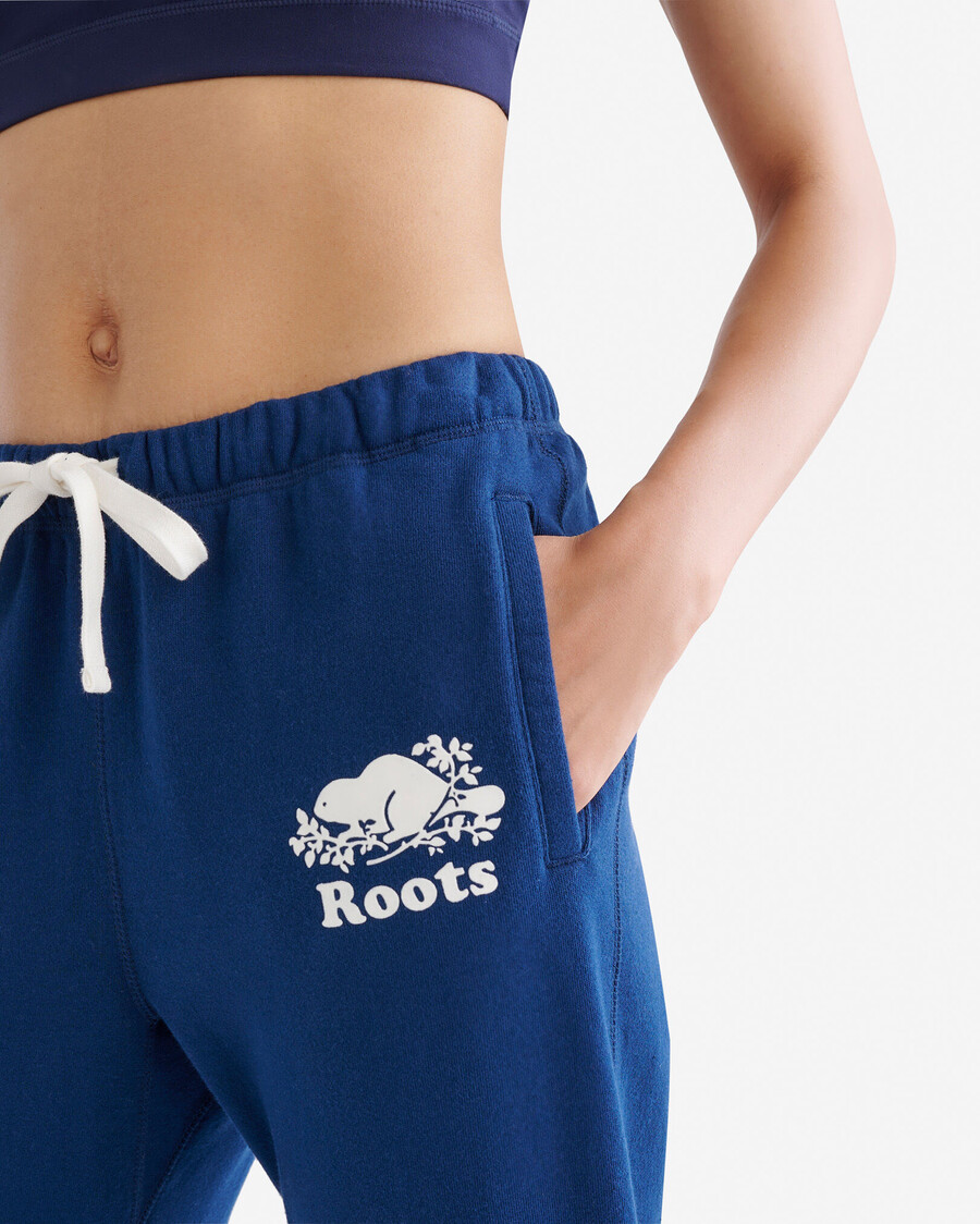 pantalon de survêtement original bio à poignets ajustés