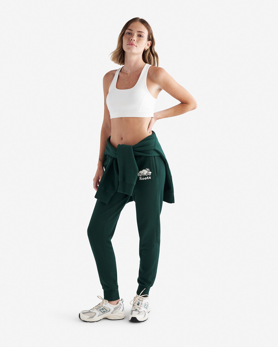 pantalon de survêtement original bio à poignets ajustés