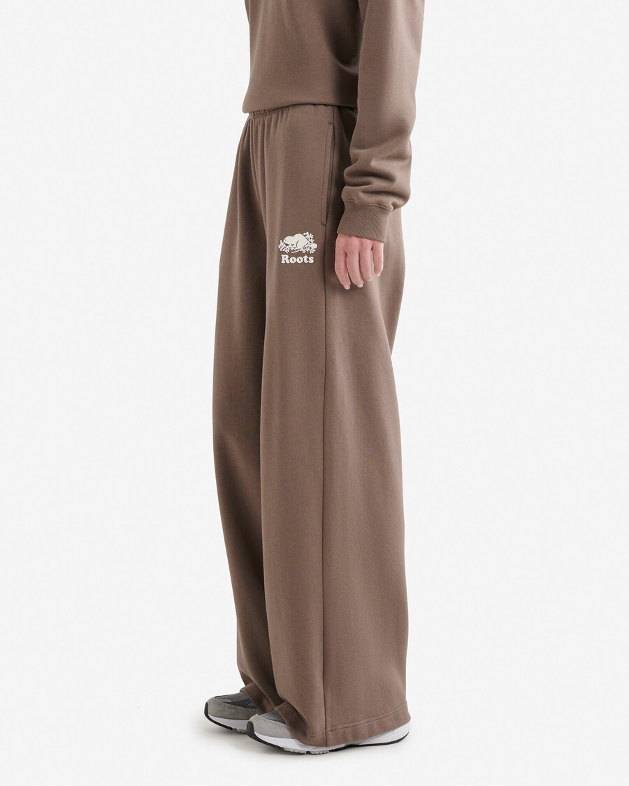 pantalon de survêtement large organic cooper