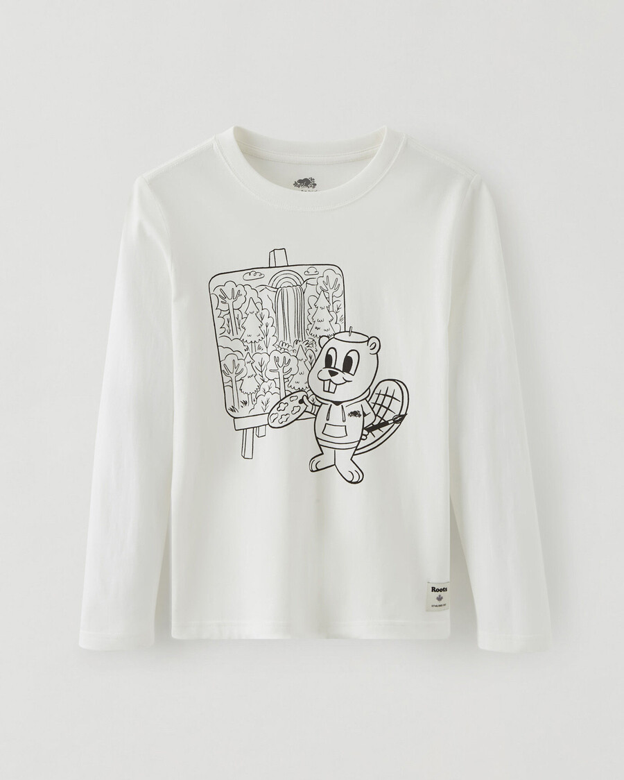 t-shirt enfant colorie ton copain