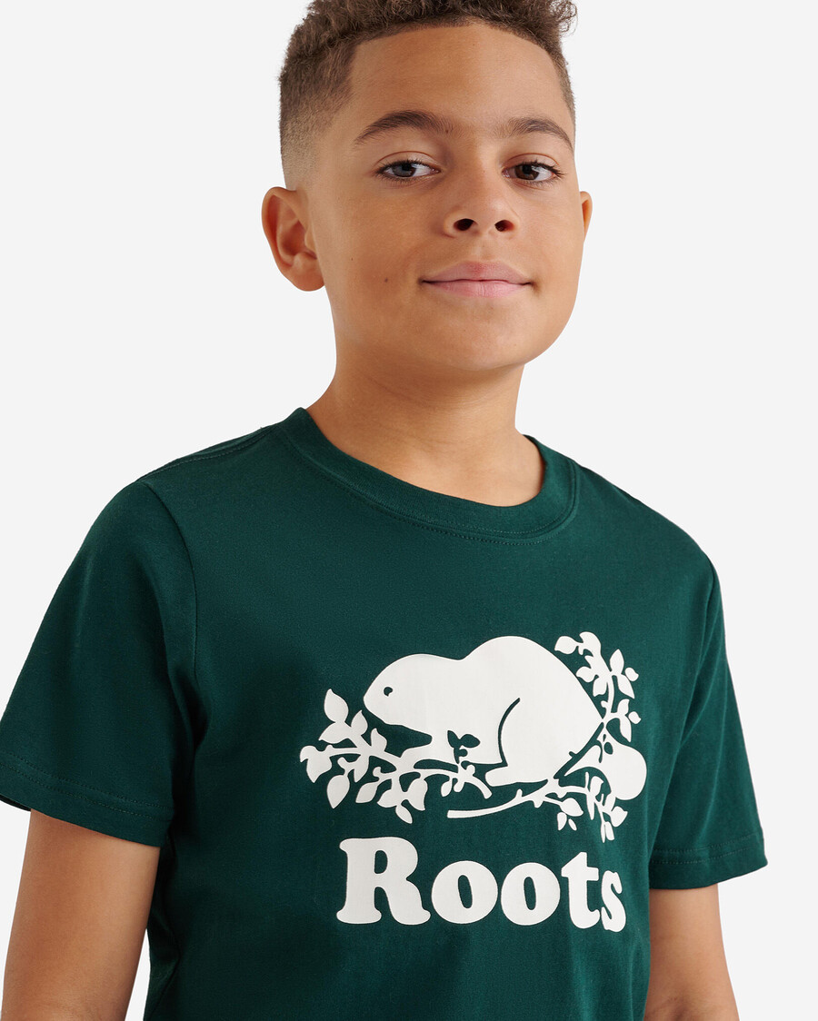 t-shirt enfant bio original cooper beaver
