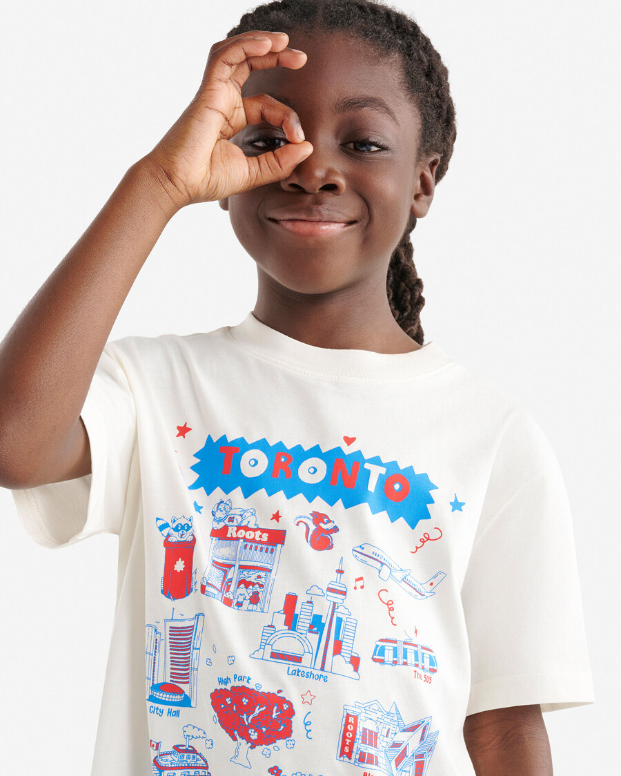t-shirt kids roots cities