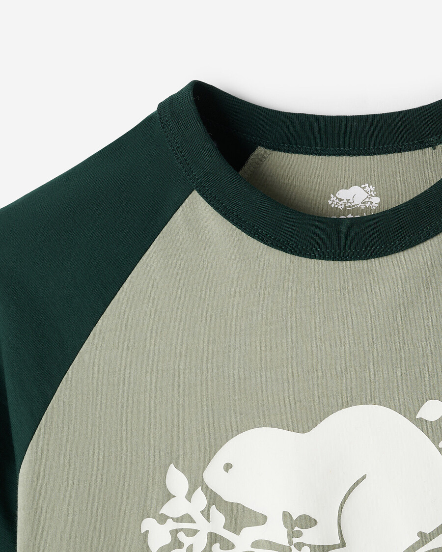 t-shirt à manches courtes de baseball cooper pour enfants