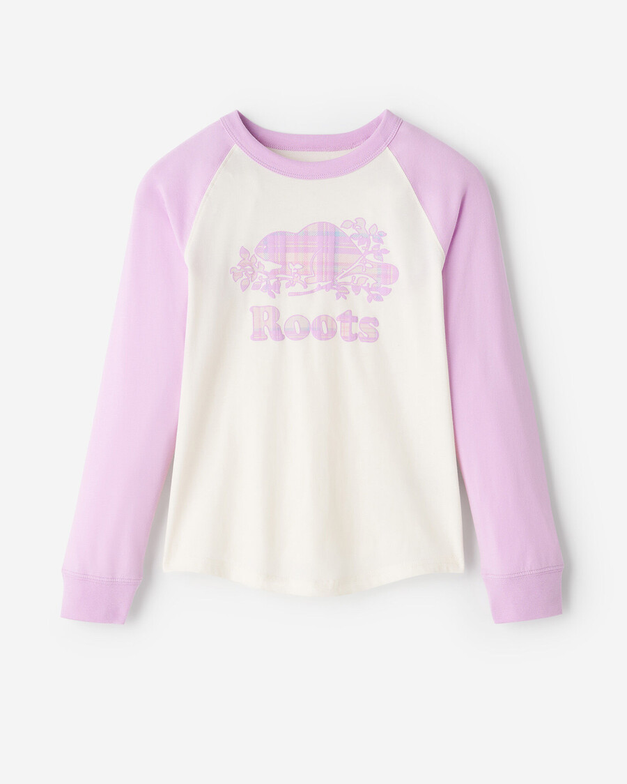 t-shirt de baseball à carreaux pour enfants