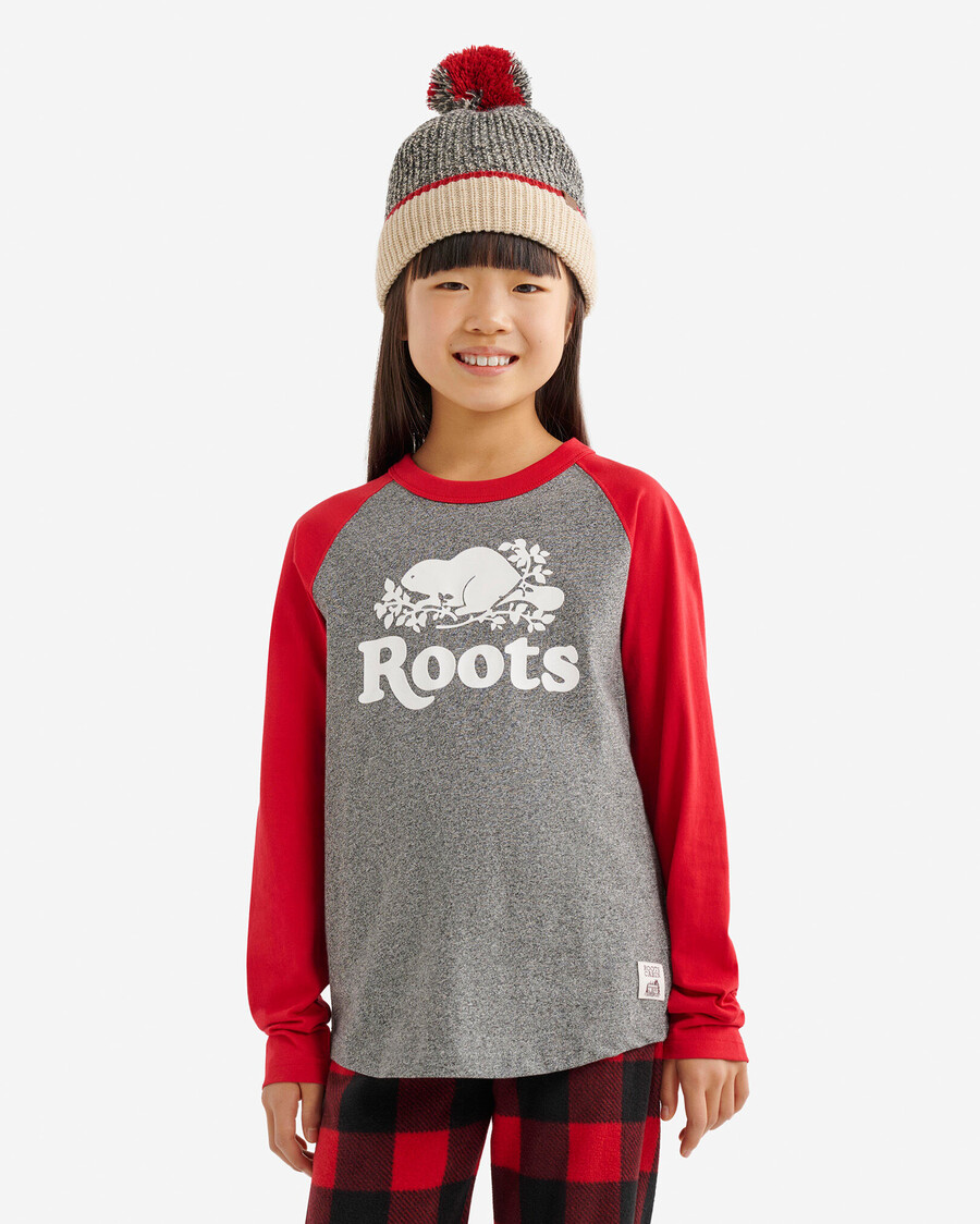 t-shirt de baseball kids cabin