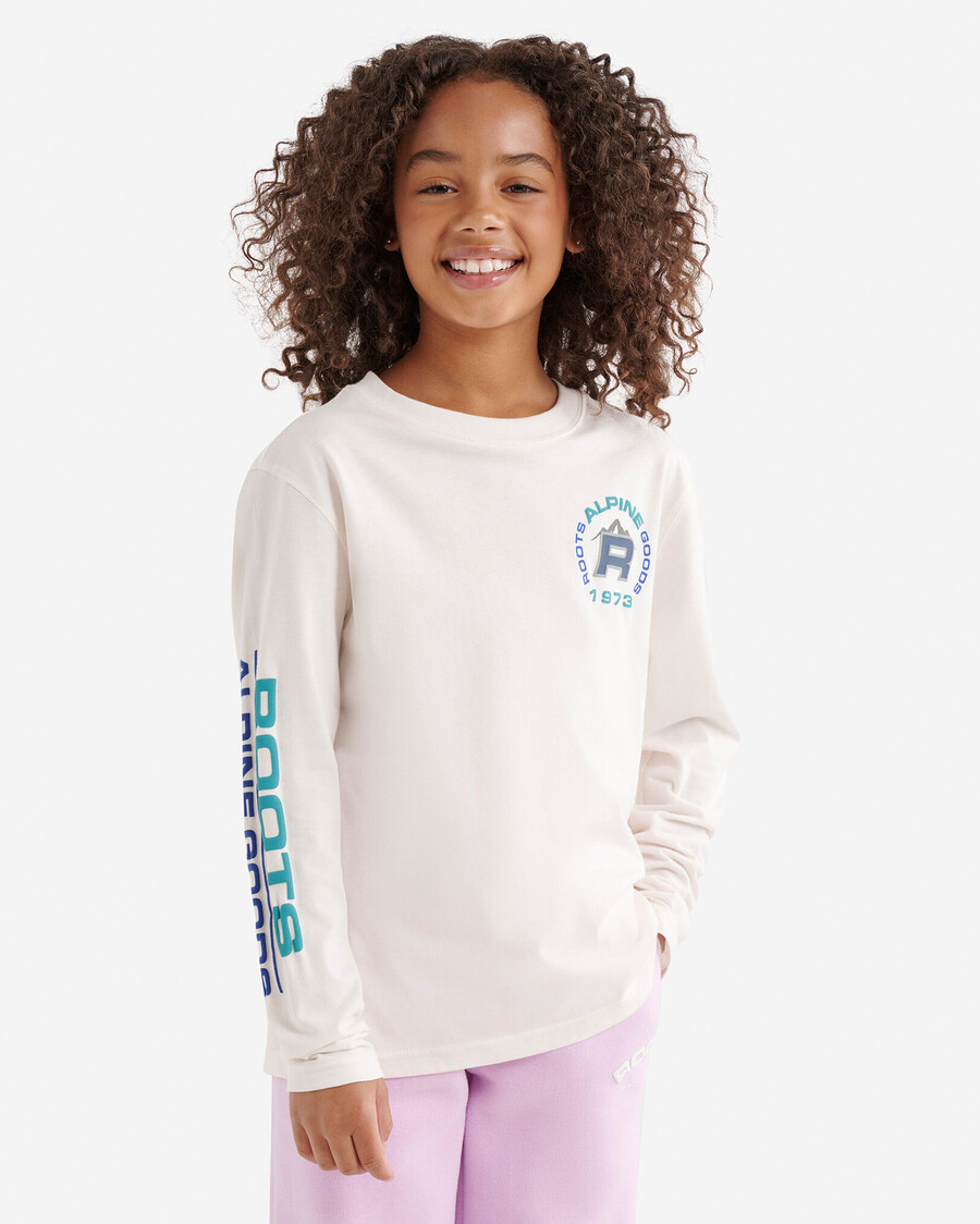 t-shirt pour enfants de la marque alpine goods