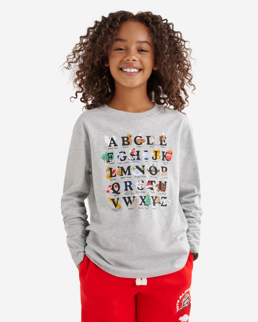 t-shirt enfant abc du canada