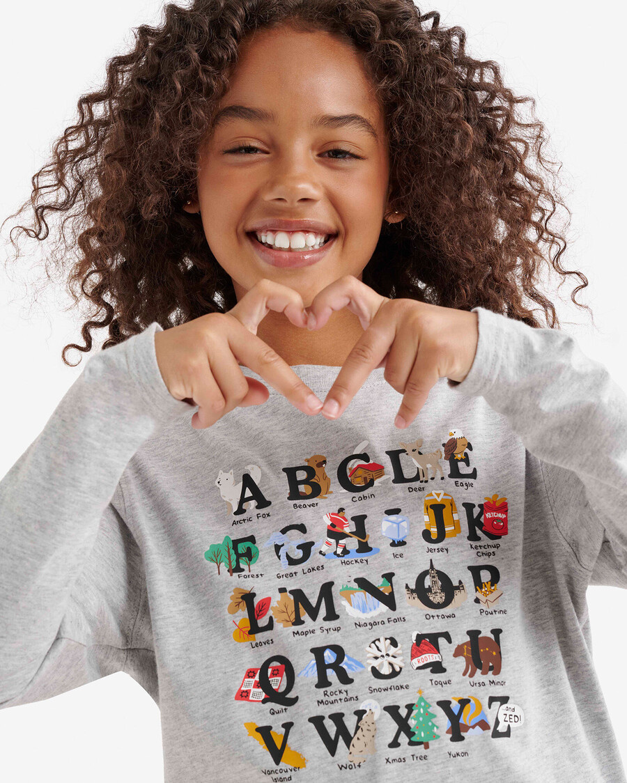 t-shirt enfant abc du canada