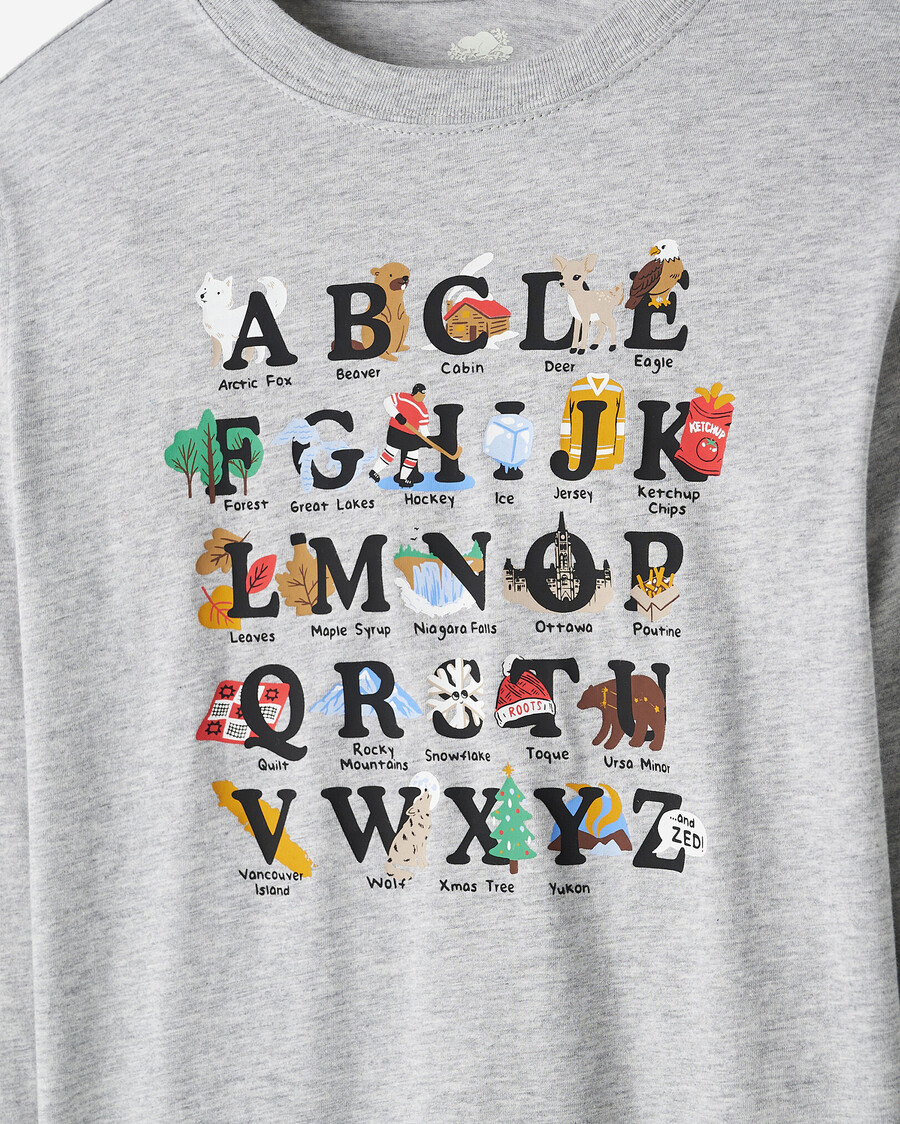 t-shirt enfant abc du canada