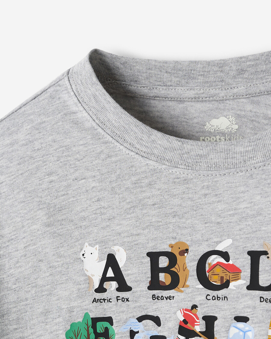 t-shirt enfant abc du canada