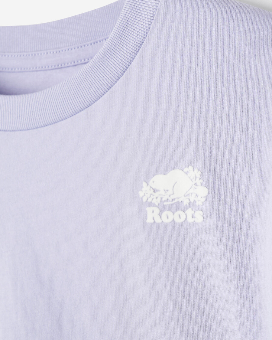 t-shirt sans manches à coupe carrée pour petites filles