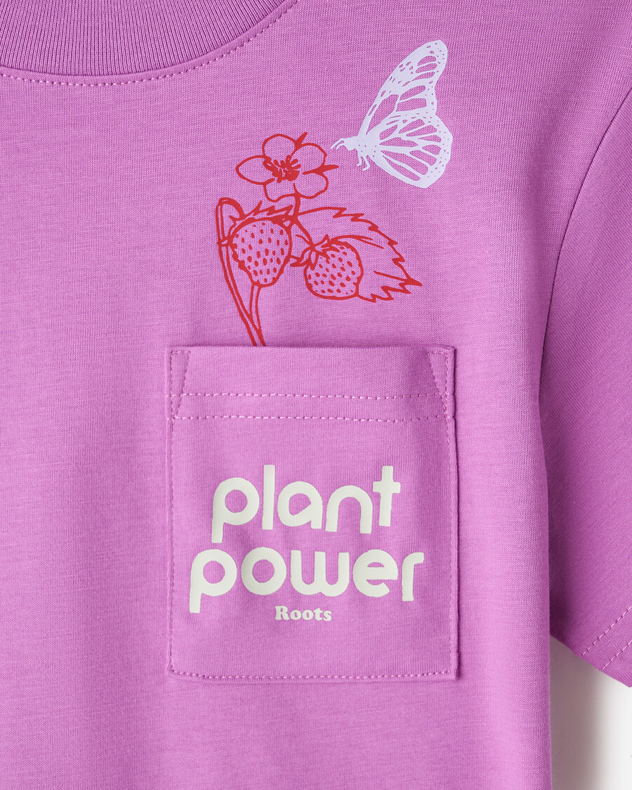 t-shirt décontracté à poche pour tout-petit