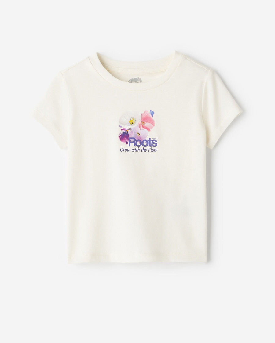 t-shirt slim petal pop pour tout-petit