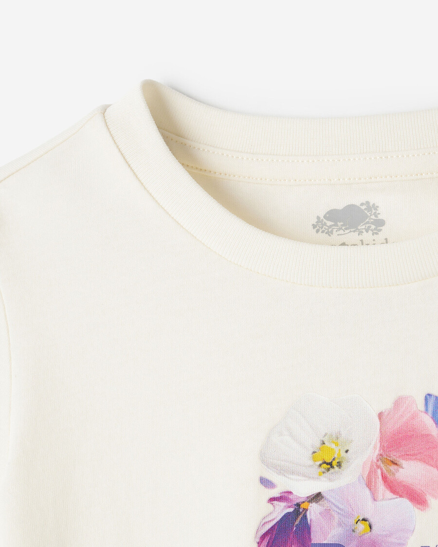t-shirt slim petal pop pour tout-petit