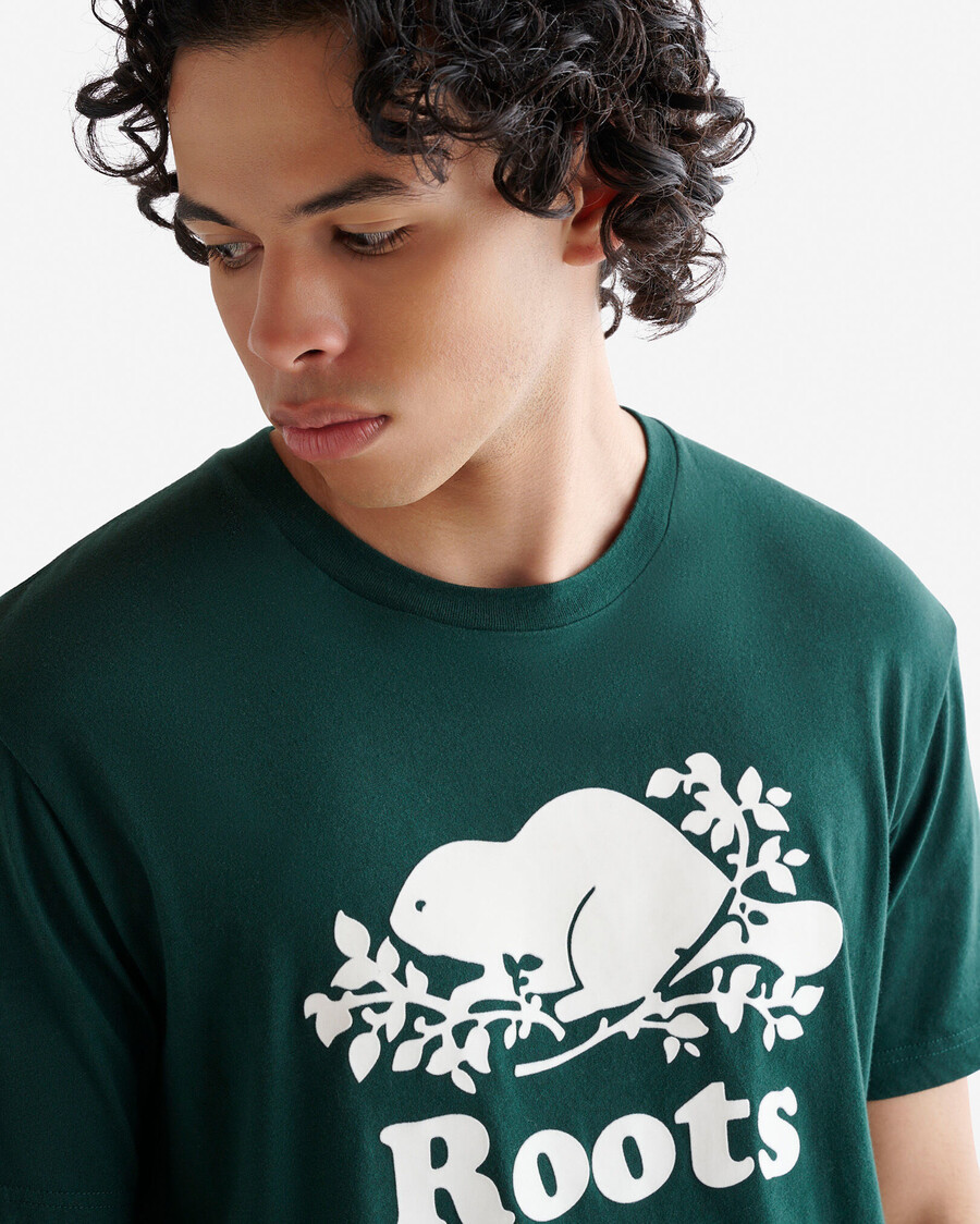 t-shirt homme en coton bio cooper beaver