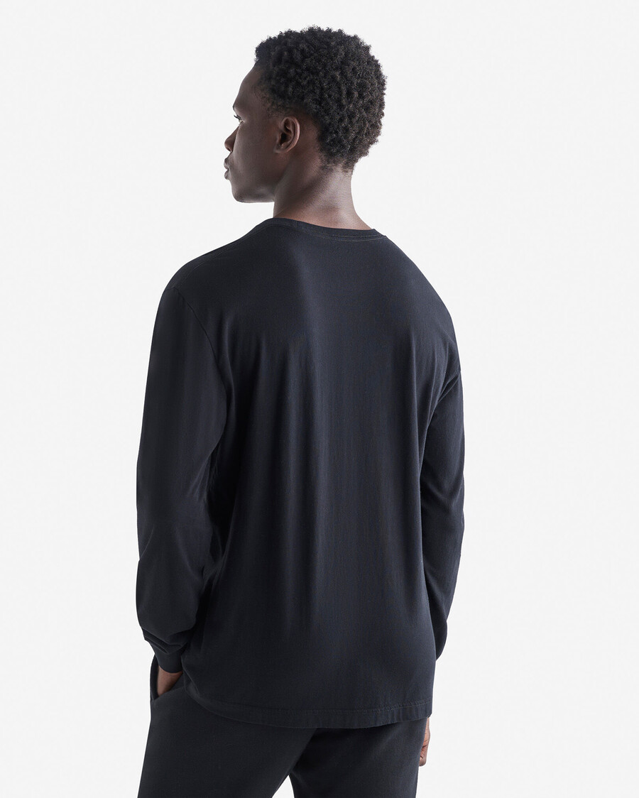 t-shirt à manches longues pour homme en coton bio cooper beaver