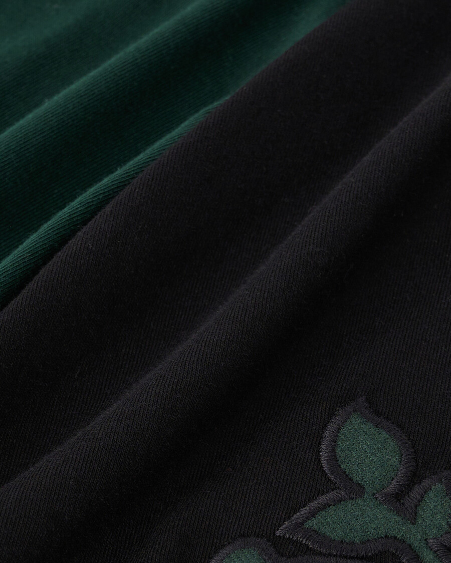 t-shirt à manches longues raglan à carreaux cooper pour homme