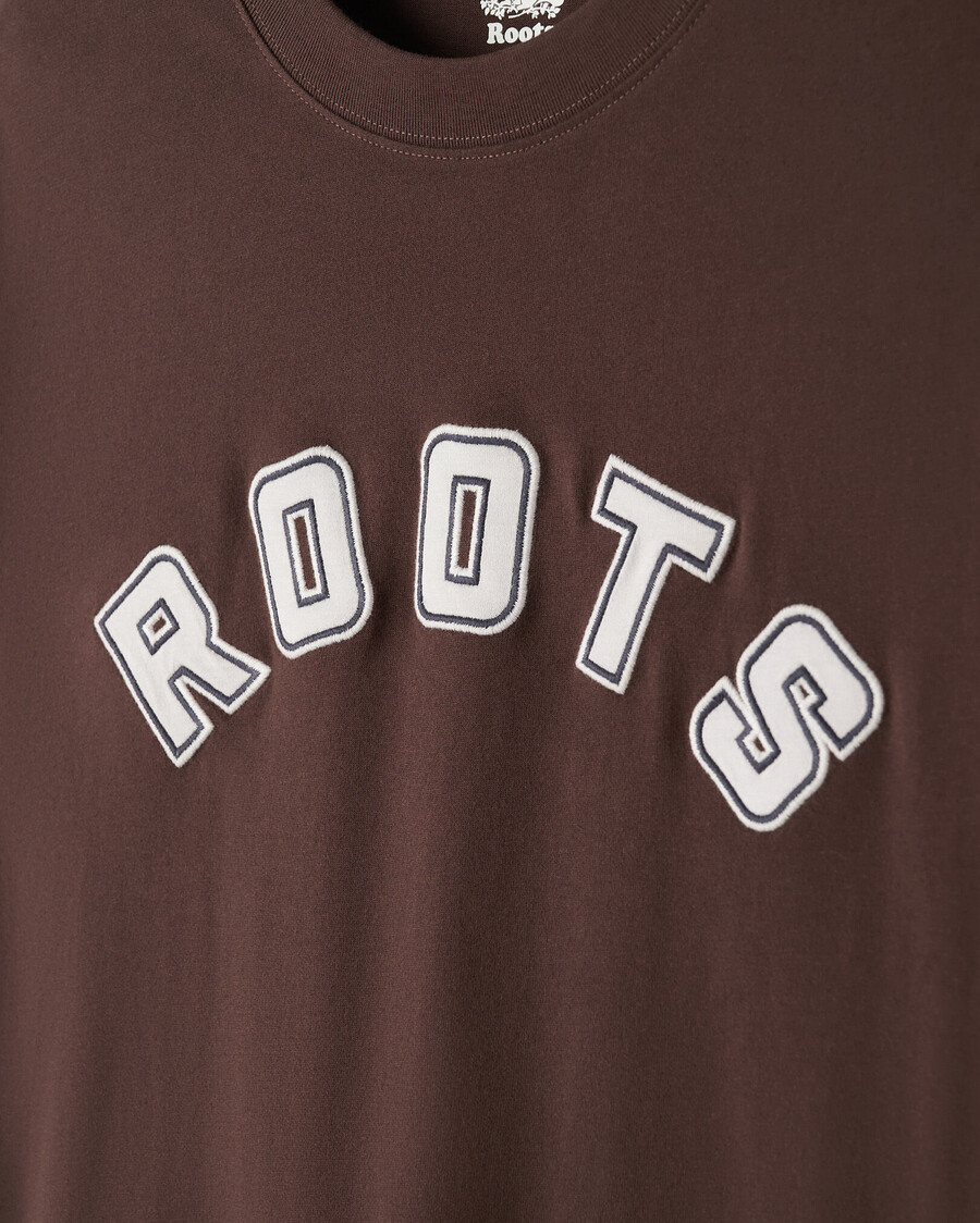 t-shirt homme roots athletics arc
