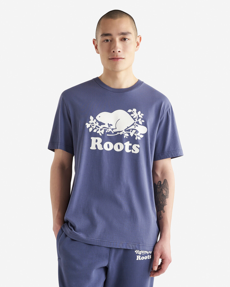 t-shirt homme en coton bio cooper beaver