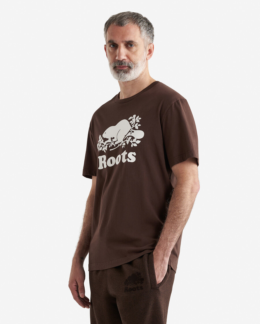 t-shirt homme en coton bio cooper beaver