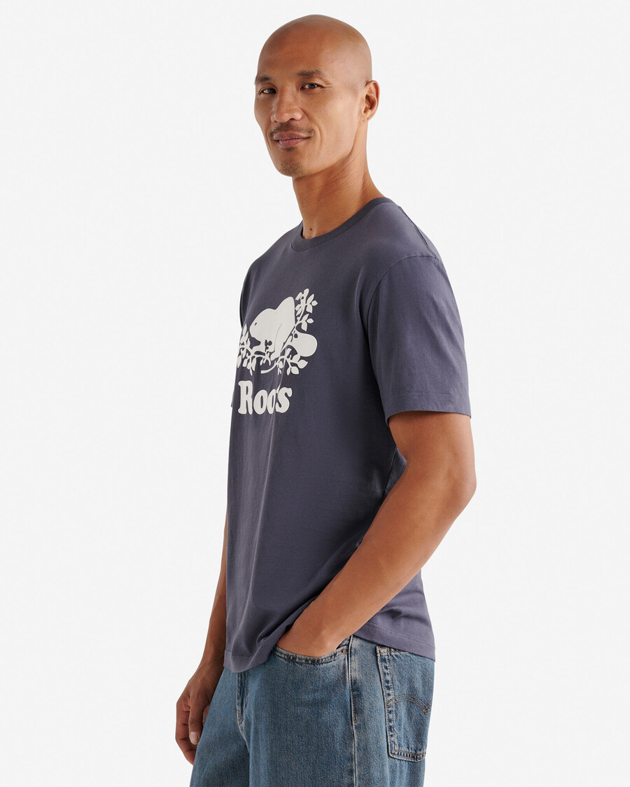 t-shirt homme en coton bio cooper beaver