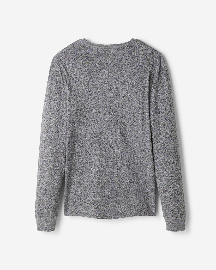 t-shirt à manches longues pour homme couleur poivre parfait bio