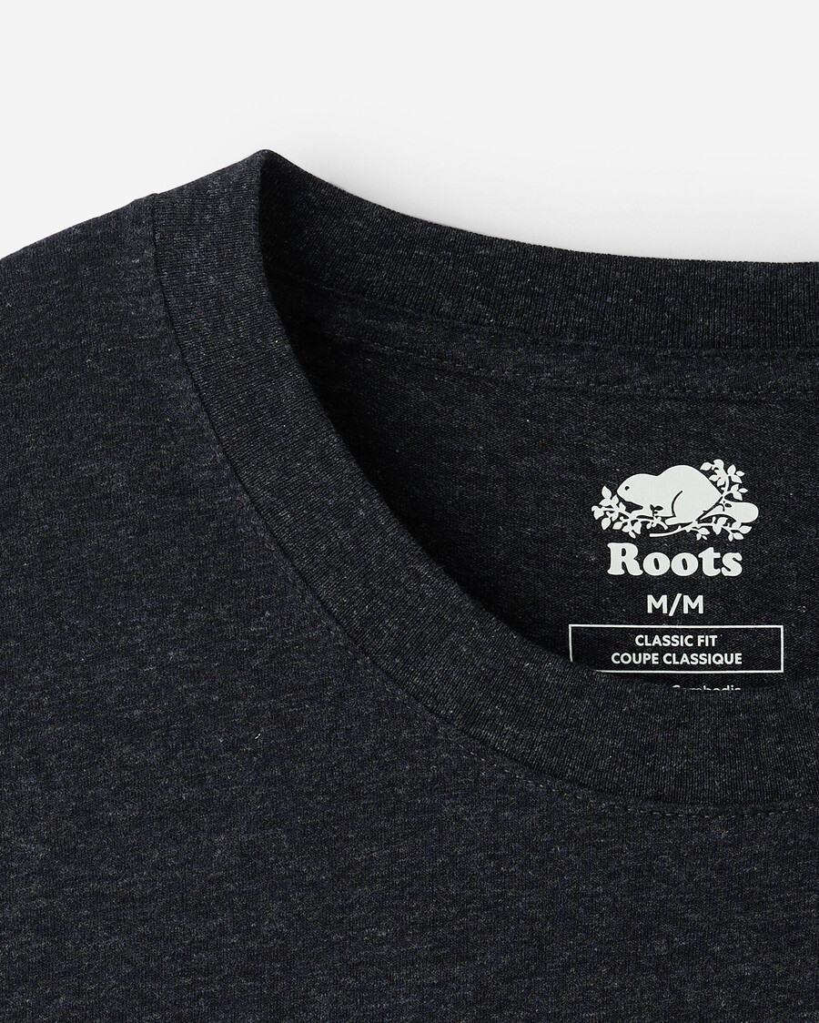 t-shirt à carreaux cooper pour homme