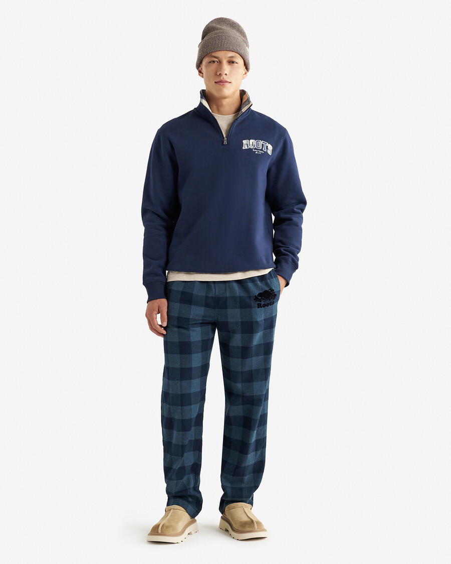 t-shirt à carreaux cooper pour homme
