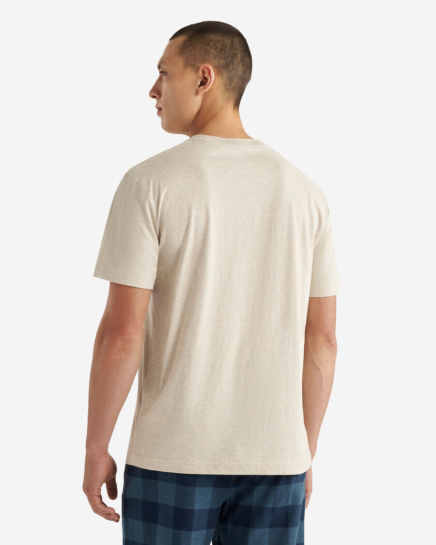t-shirt à carreaux cooper pour homme