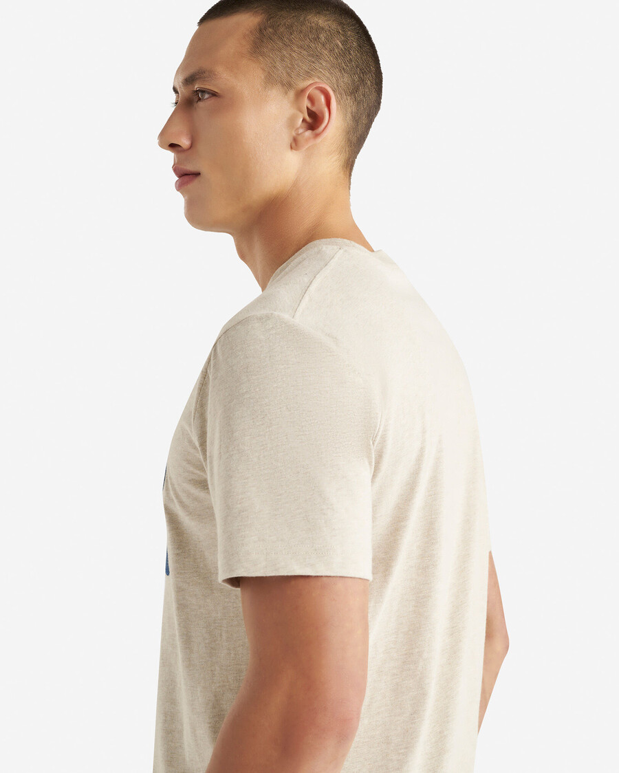 t-shirt à carreaux cooper pour homme