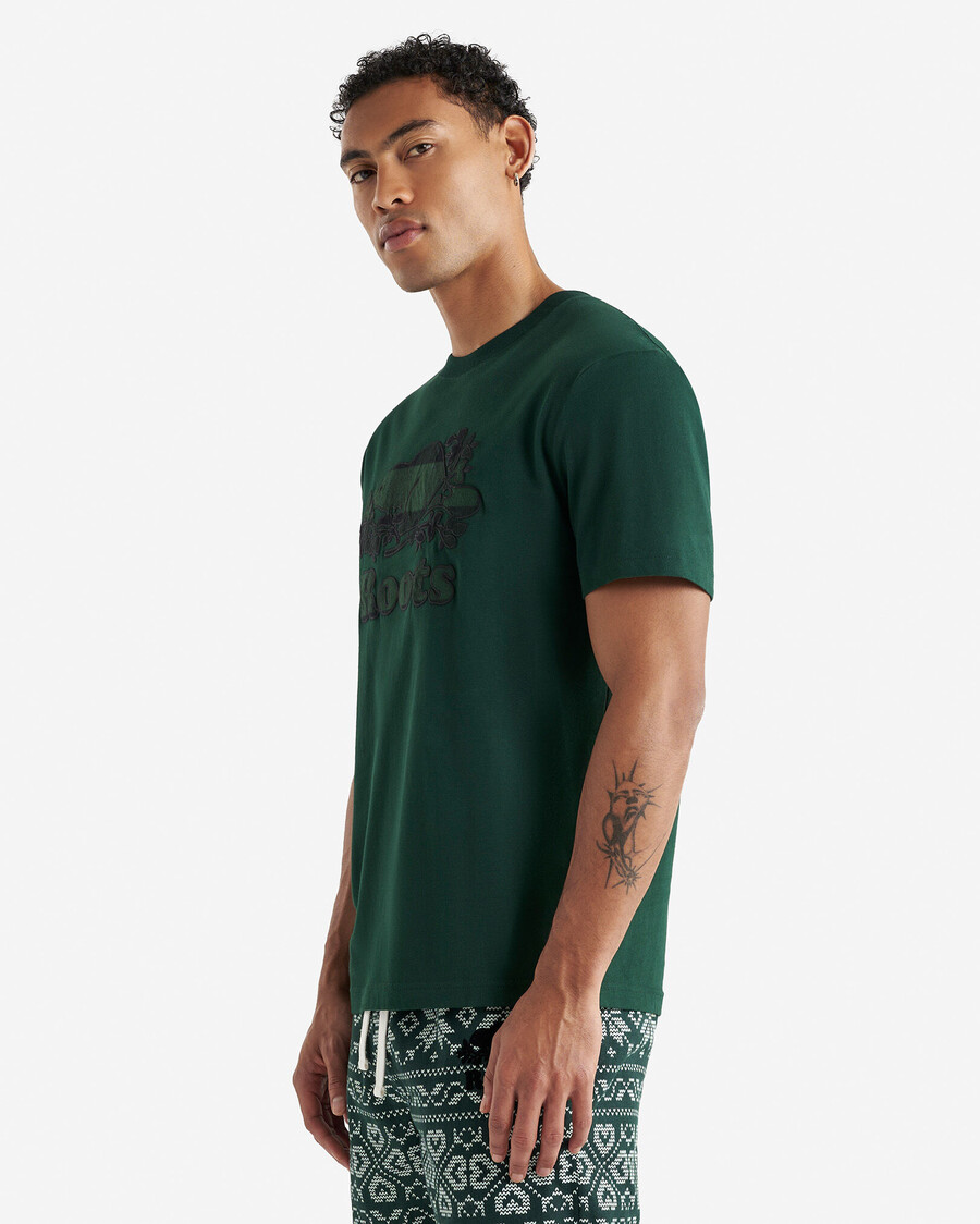t-shirt à carreaux cooper pour homme