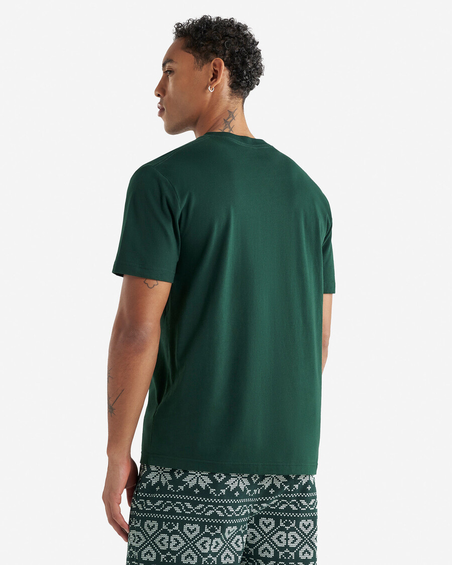 t-shirt à carreaux cooper pour homme