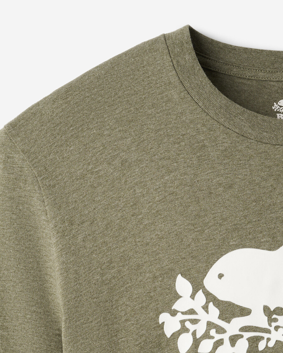 t-shirt homme en coton bio cooper beaver