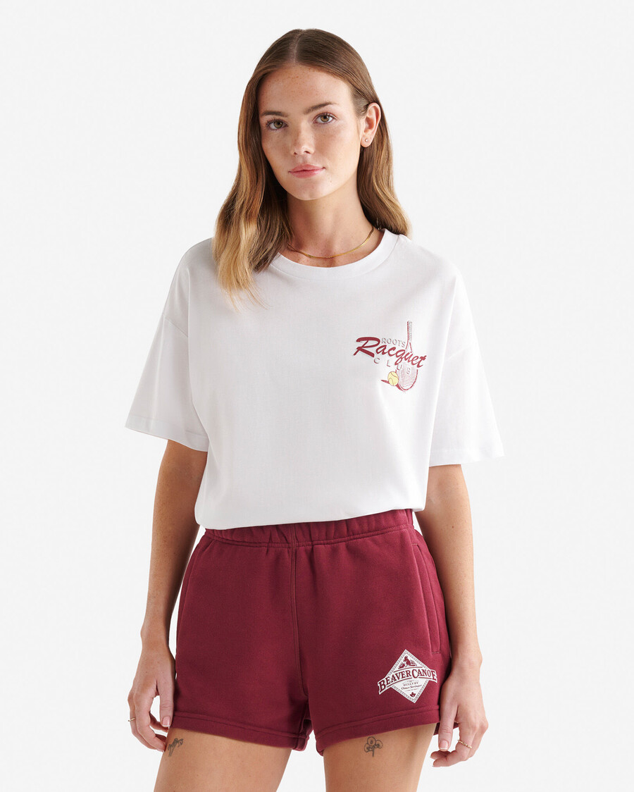 t-shirt pour femmes du roots racquet club